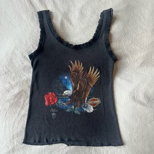 Harley-Davidson Black Eagle Graphic Tank Top